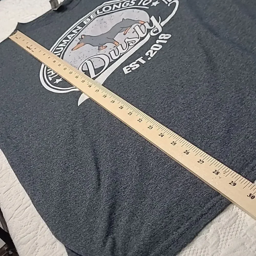 Gildan sz XL gray T-Shirt with graphics 